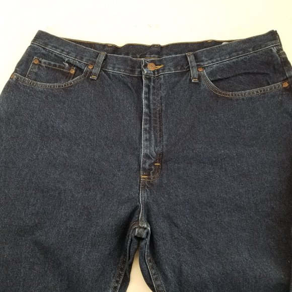 2 of Wrangler Men's Five Star 96501MR Denim Jeans Regular Fit Size 40 x32 - Picture 6 of 7